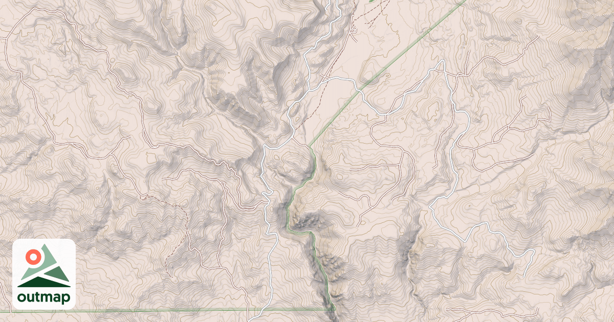 Map of EAST FORK