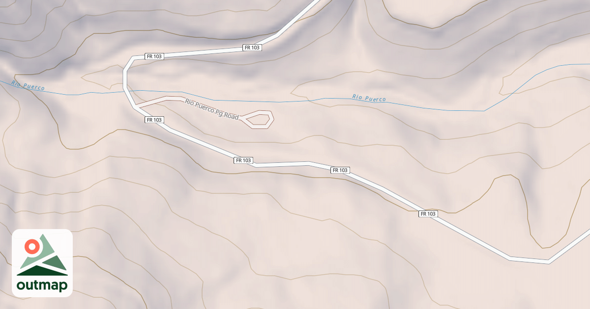 Map of JAROSA PENAS NEGRAS