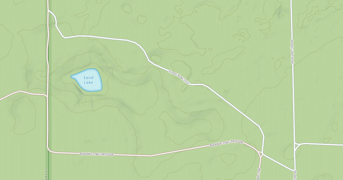 Map preview of FR 1632