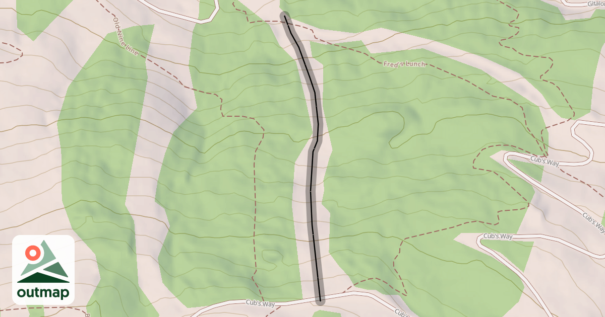 Map of Ledges - Lower