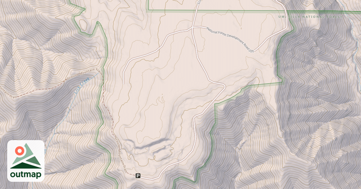 Map of MCDOUGALL CAMP