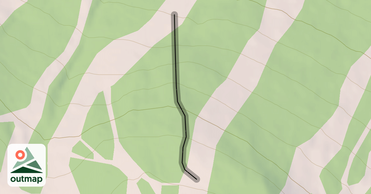 Map of Peboamauk Fall