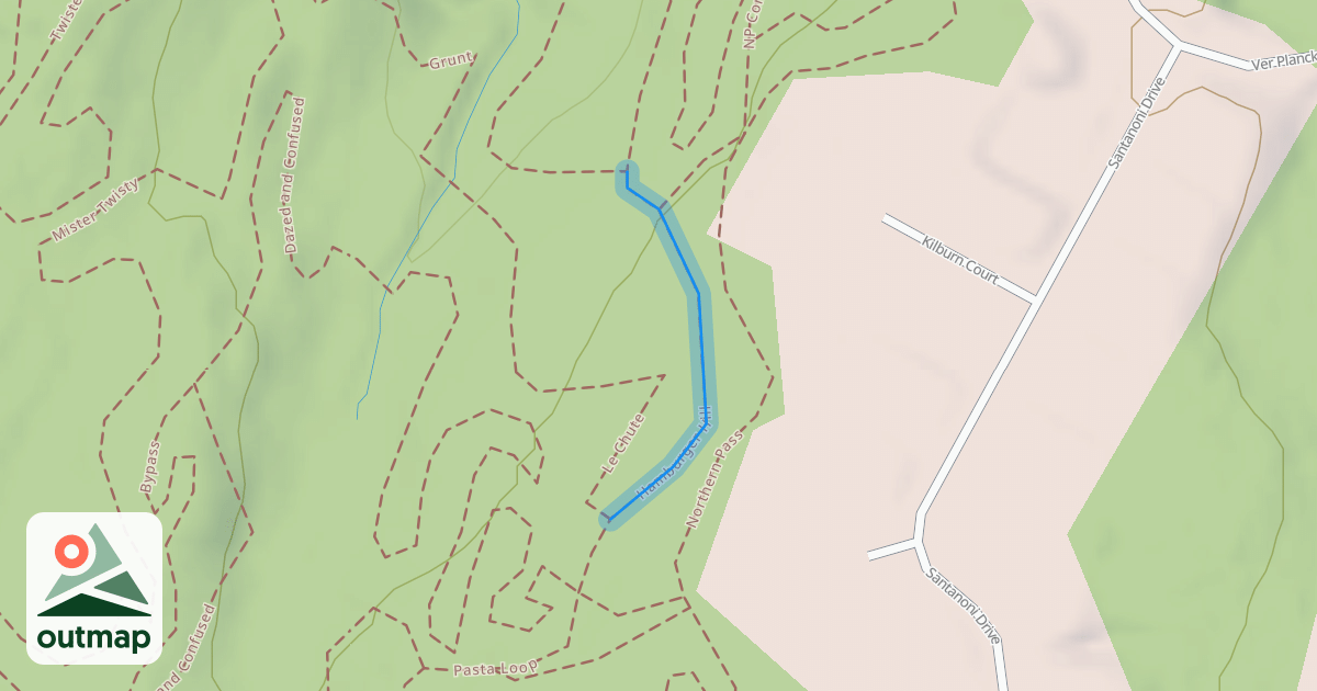 Map of Hamburger Hill