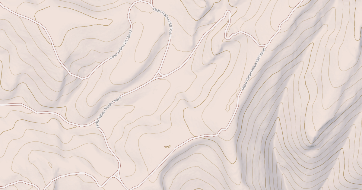 Map preview of CEDAR HOLLOW NORTH 1