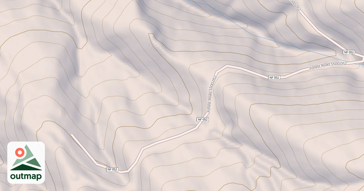 Map of DRY HILL