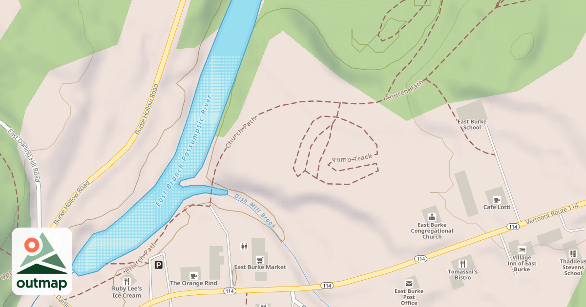Map of Church Path