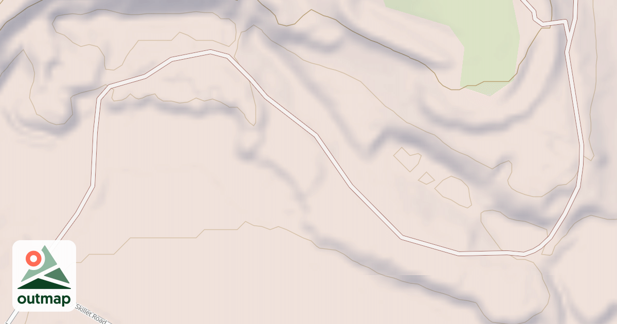 Map of Bloody Skillet ATV Trail