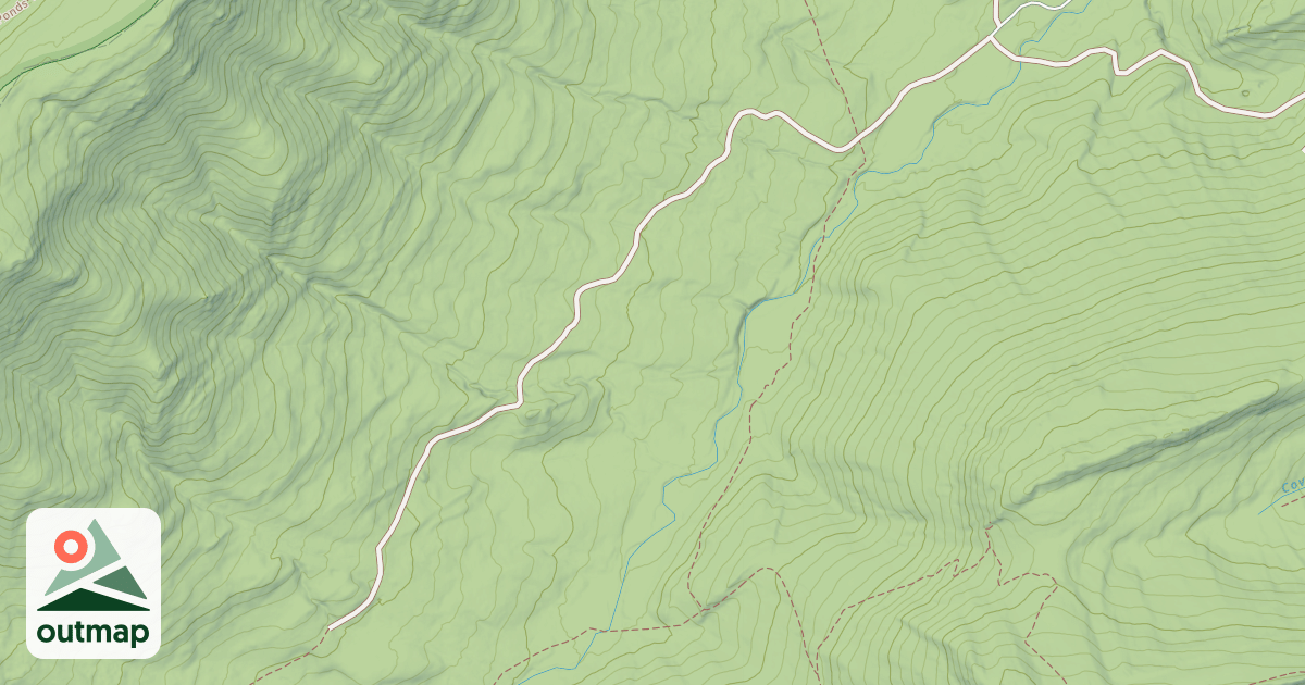 Map of CEDAR CREEK