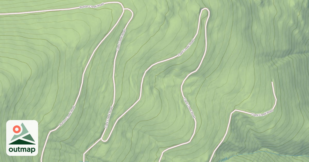 Map of CLARK CREEK