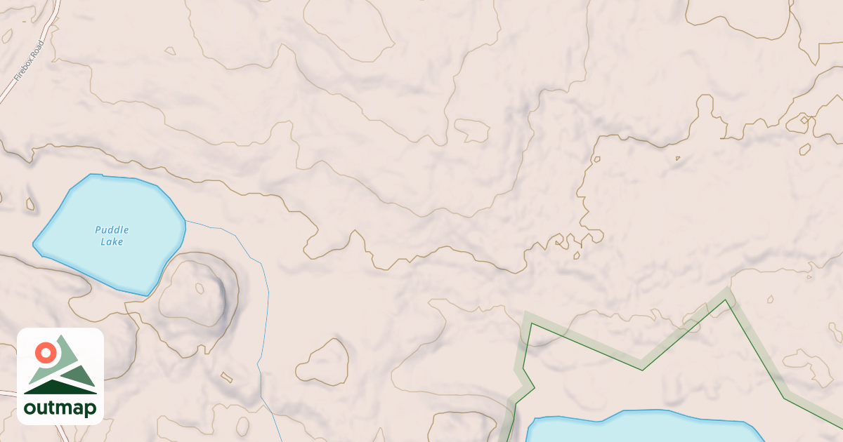Map of BRULE RIVER SPUR I