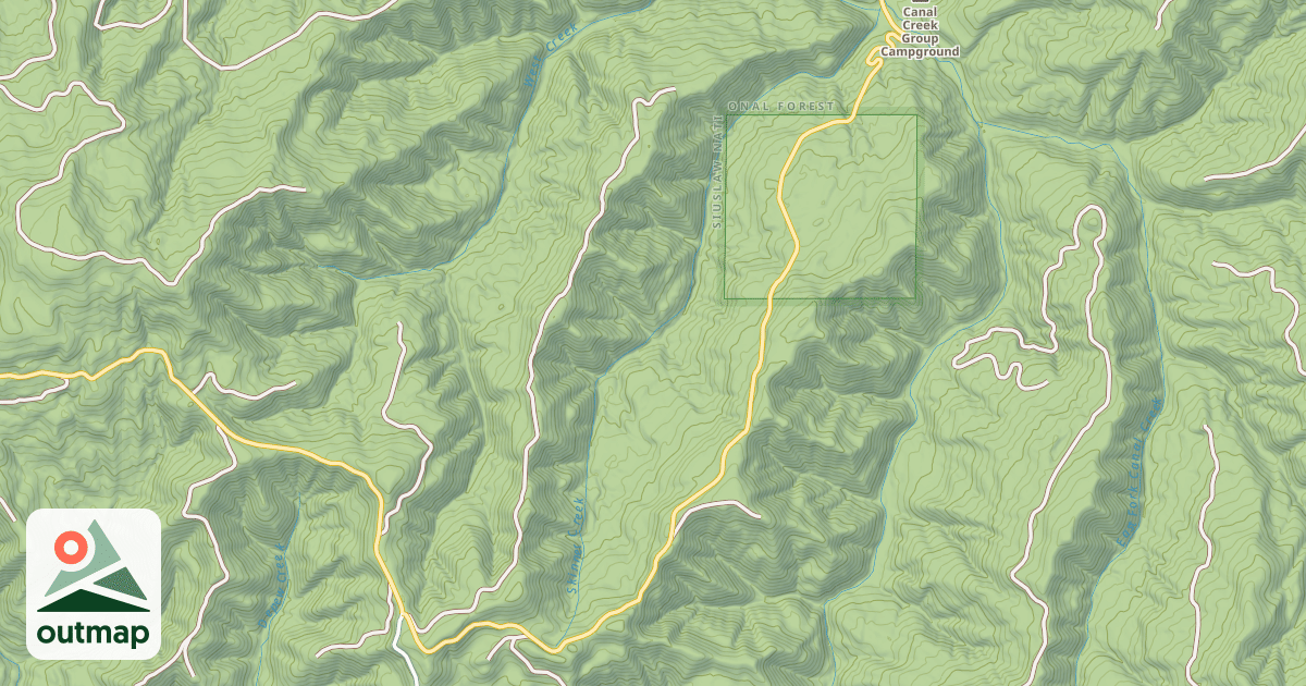 Map of USFS Motor Vehicle Use Map Roads {55500A44-AD89-4B88-AC76-9CCD907FAA48}