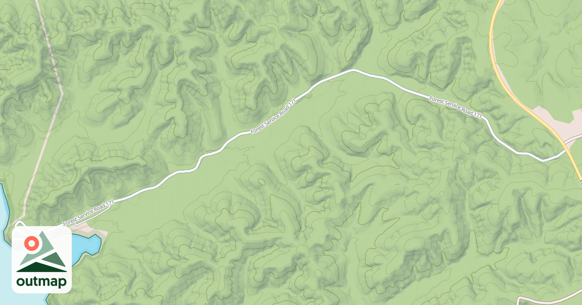 Map of REDD HOLLOW ROAD