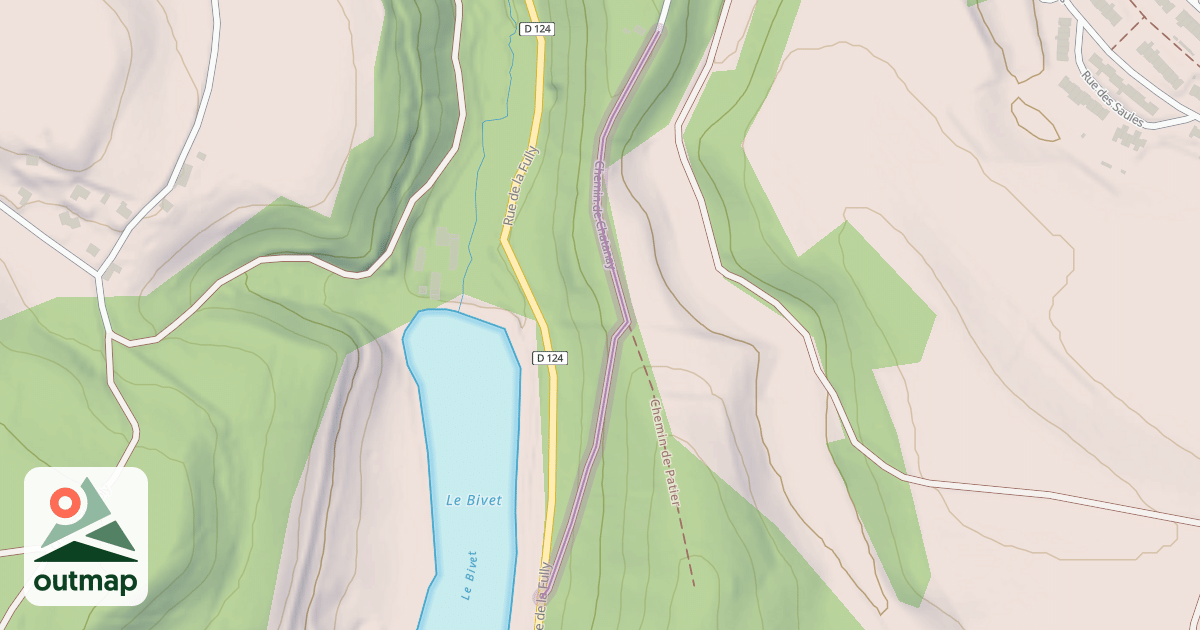 Map of Chemin de Chatanay