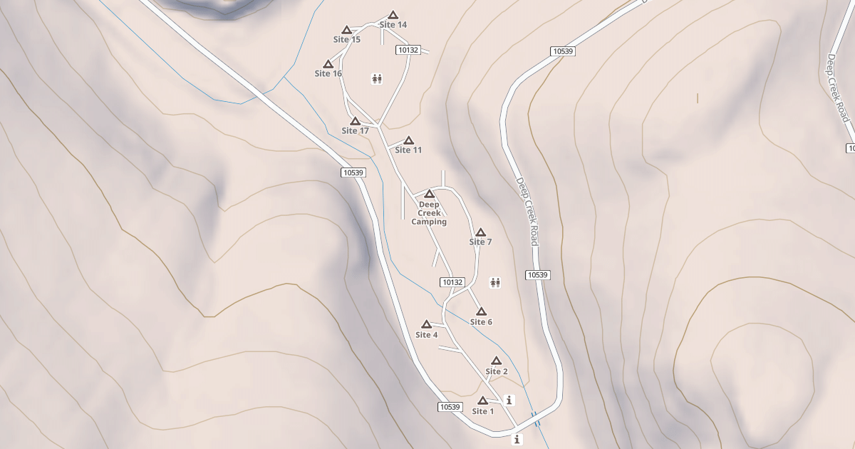 Map preview of DEEP CREEK C G