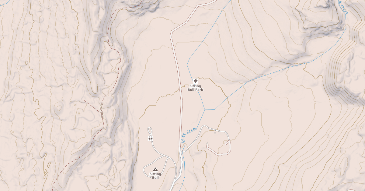 Map preview of LAKE CREEK