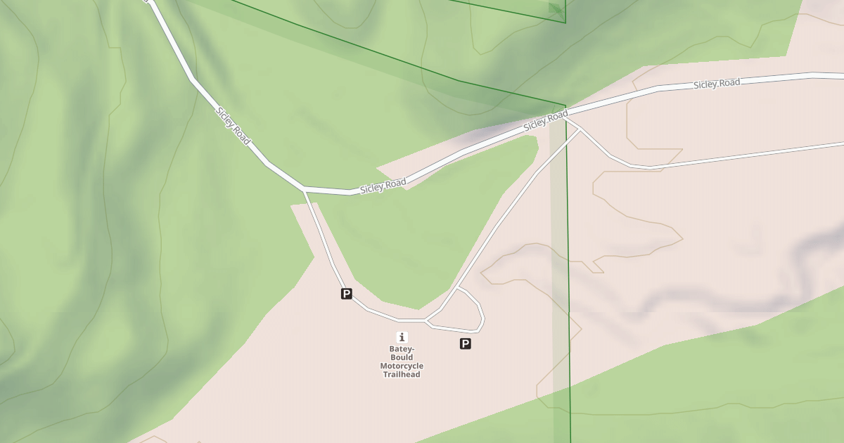 Map preview of USFS Motor Vehicle Use Map Roads {4D544218-F3F2-47B7-B618-F7420EF4AAF2}