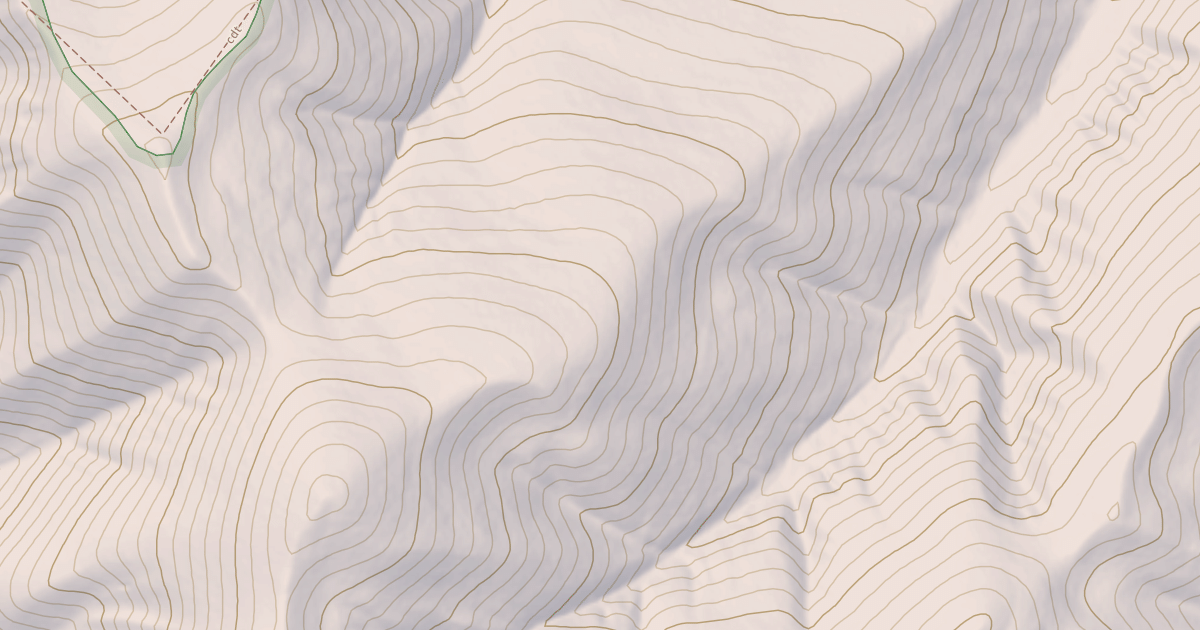 Map preview of West Modoc Creek