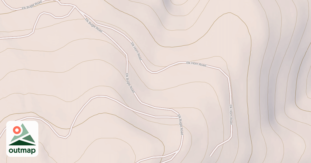 Map of ELK HORN