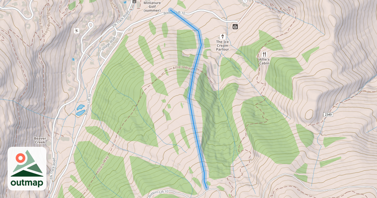 Map of Bear Trap