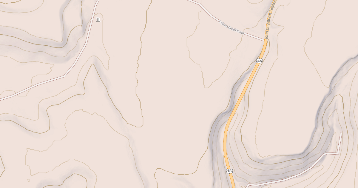 Map preview of USFS National Forest System Roads {2D97C6A7-1168-4845-A50F-919DBB408F5A}