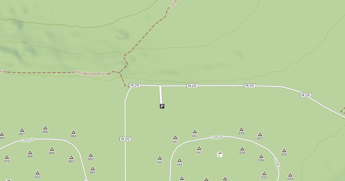 Map preview of TRACY RUN - G