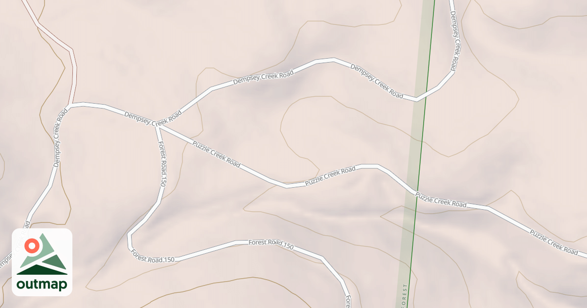 Map of USFS National Forest System Roads {96D17262-9462-4623-B898-671BCCBBAC7C}