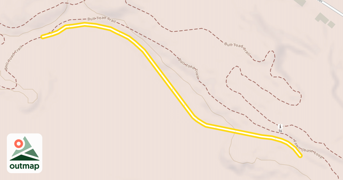 Map of Tamarack Loop