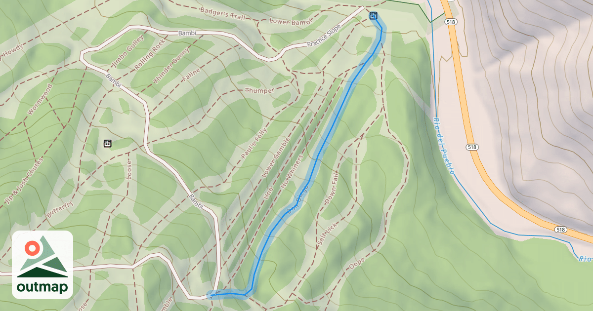 Map of Don Diego