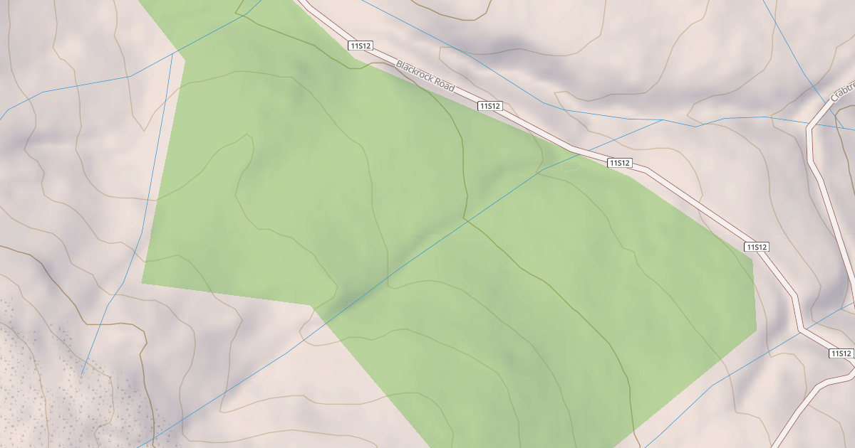 Map preview of BLACKROCK SPUR L