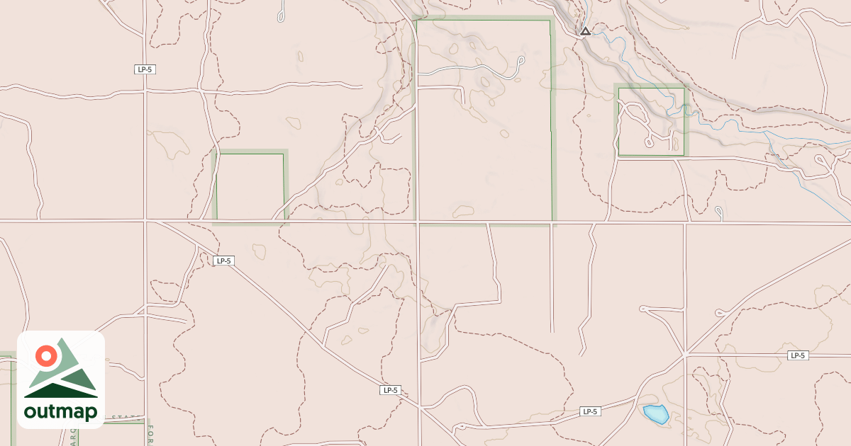 Map of Grand Traverse Motorcycle Trail