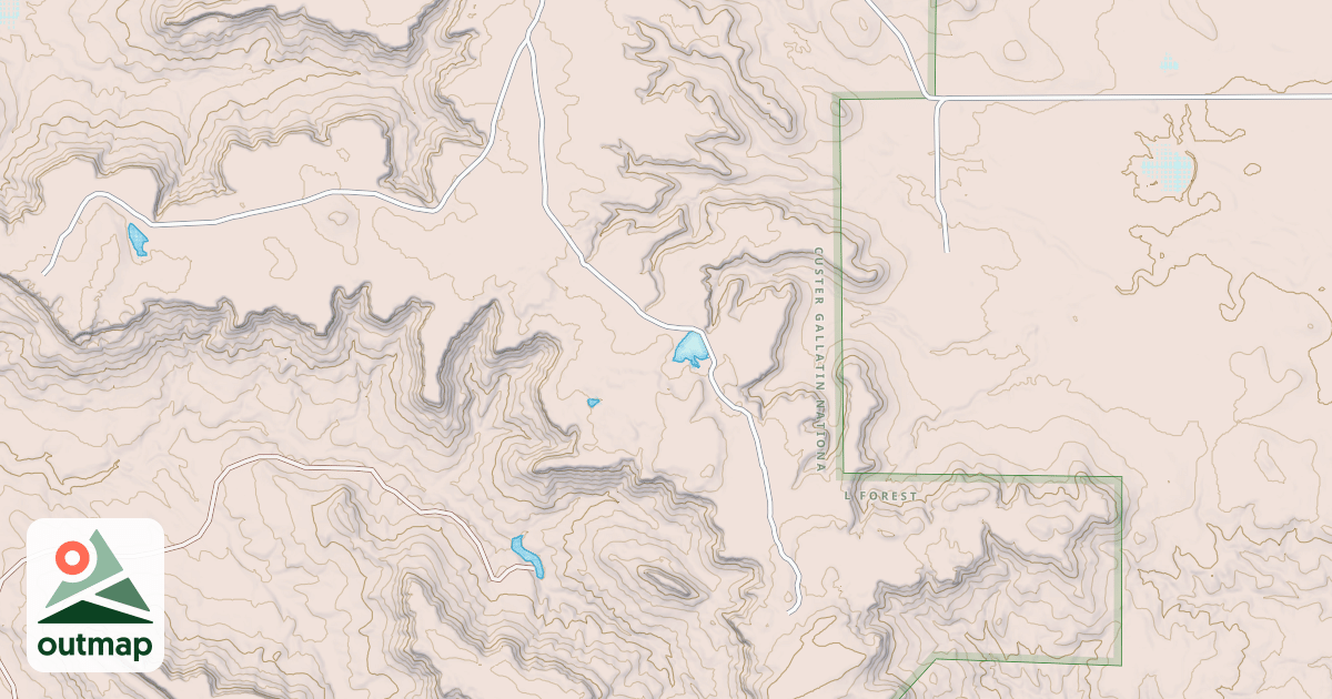 Map of COBBLE STONE