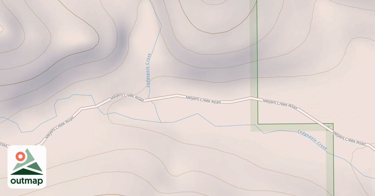 Map of LODGEPOLE ROAD