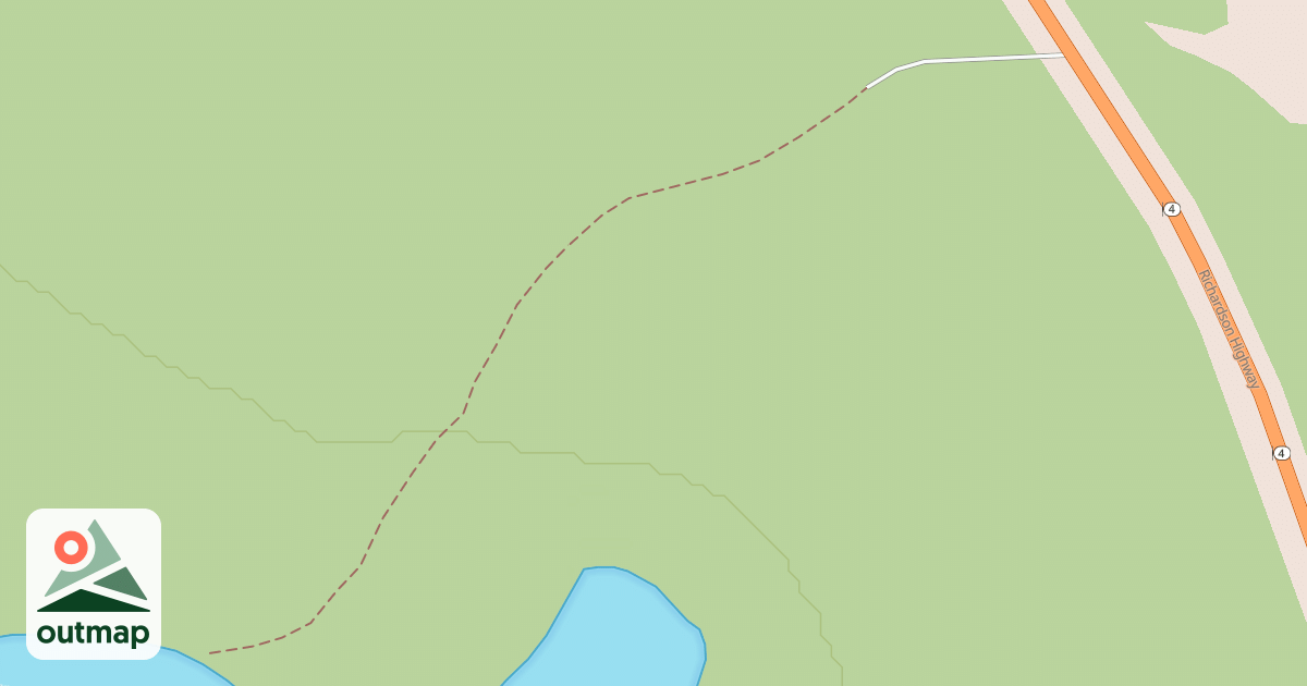 Map of Gillespie Lake