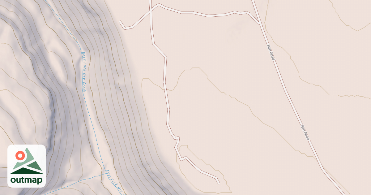 Map of BLM National GTLF Public Motorized Roads 59e5047d-4f31-45be-971e-363549904733