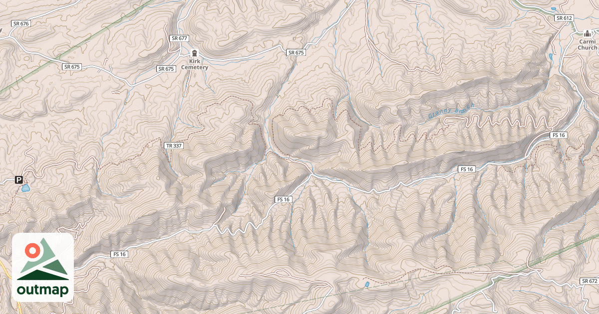 Map of CAMP