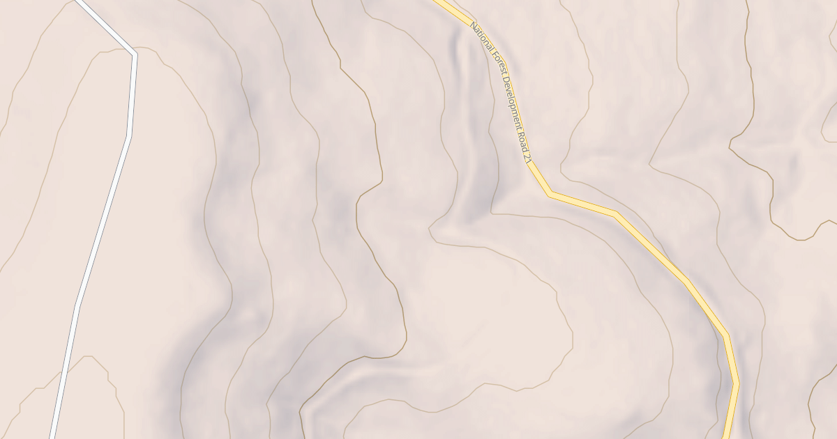Map preview of USFS National Forest System Roads {07D6318E-A893-45E3-B9F2-9BF5CD69CD47}