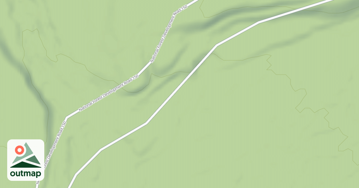 Map of ROCK CREEK B