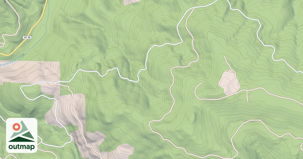 Map of -- WILD ROSE THIN T.S.
