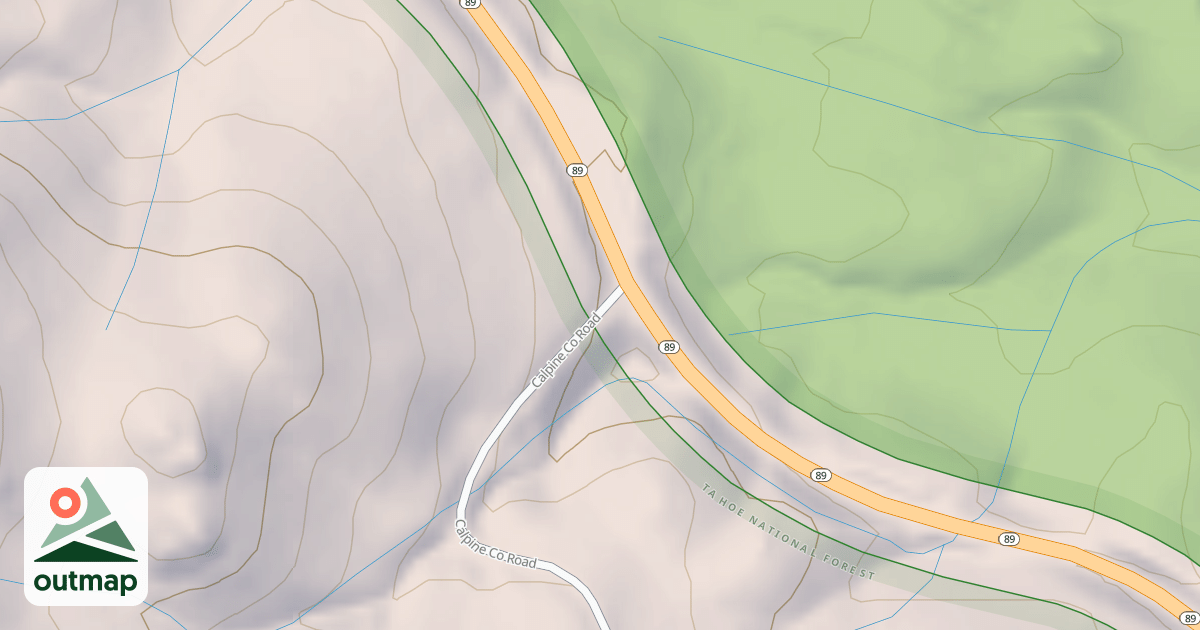 Map of CALPINE LOOKOUT