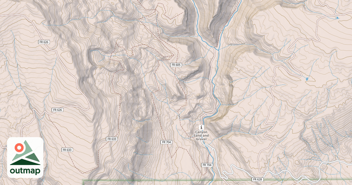 Map of Snow Ranch C