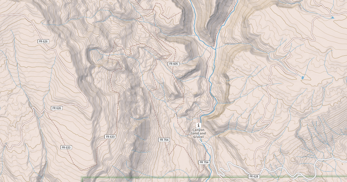 Map preview of Snow Ranch C