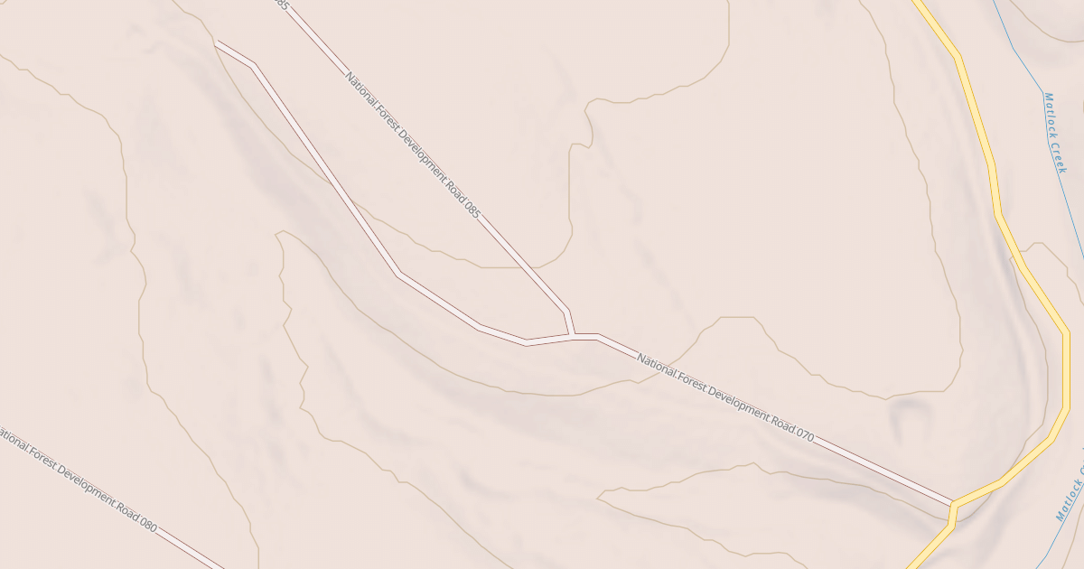 Map preview of USFS National Forest System Roads {F0F84246-3D21-4917-A186-57BEB83E60BF}