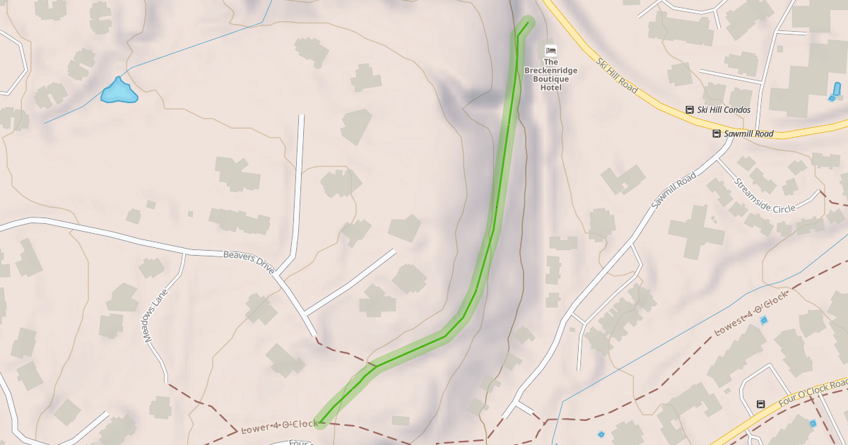 Map preview of Gondola Ski Back