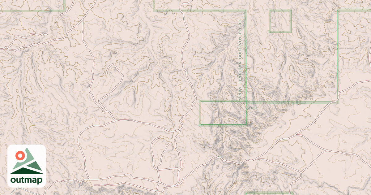 Map of (FDR) WEST PLATEAU