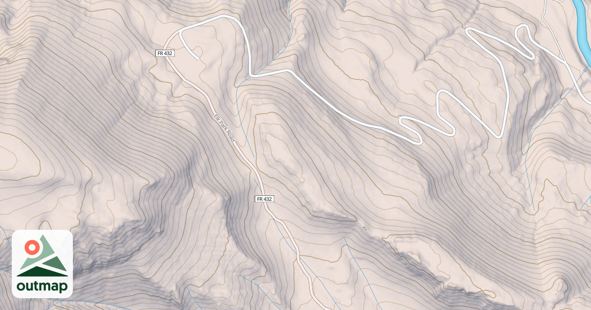 Map of ELK PARK