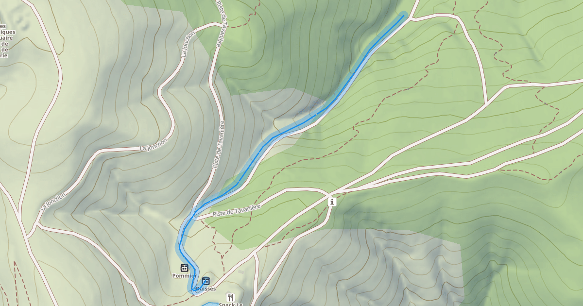 Map preview of Le Vallon