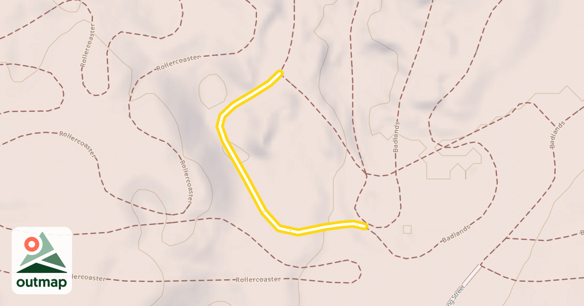 Map of Badlands