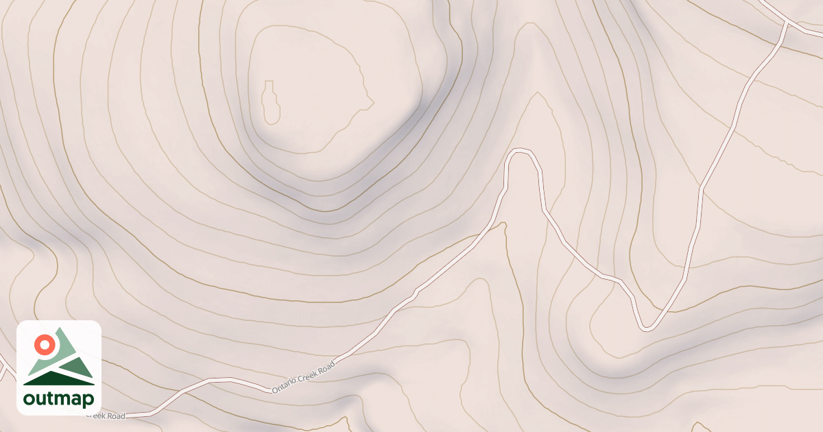 Map of HARD LUCK MINE