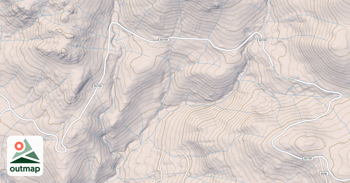 Map of BEASORE LOOP