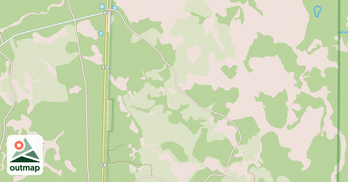 Map of TATES HELL